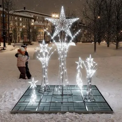 Новогодний арт-объект «Салют»
