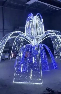 Светодиодный уличный фонтан Магический Фонтан Ночи