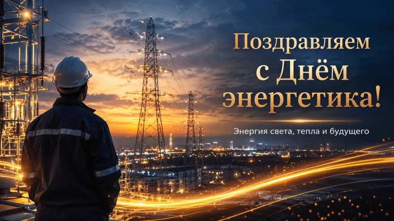Поздравляем с Днём энергетика