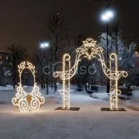 Новогодняя уличная фотозона «Волшебная сказка»