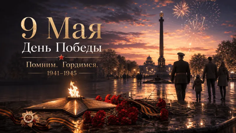  Поздравляем Вас с Днём Победы