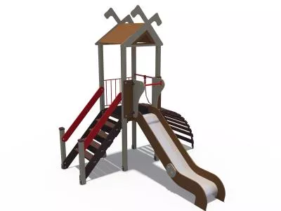 Детский игровой комплекс от 5 до 10 лет Лесная долина ДИО 06010