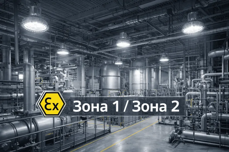 Как правильно подобрать взрывозащищенные светильники