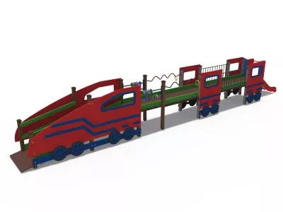 Игровой комплекс для детей с ограниченными возможностями Красная стрела Н-750 ДИО 08110/И
