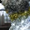 Световая праздничная фигура из мишурного ковра «Щенок»