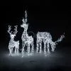 Светодиодная новогодняя фигура "Семья оленей"  (3 оленя)
