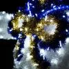Новогодняя светодиодная фигура снеговик чудесник