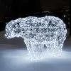 Новогодняя светодиодная фигура «Медведица ажур»