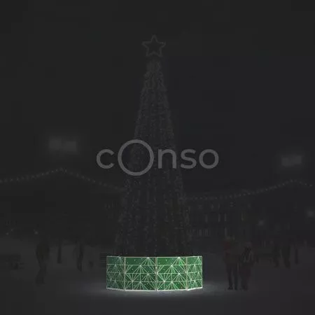 Ограждение для ёлки «Зимние узоры»