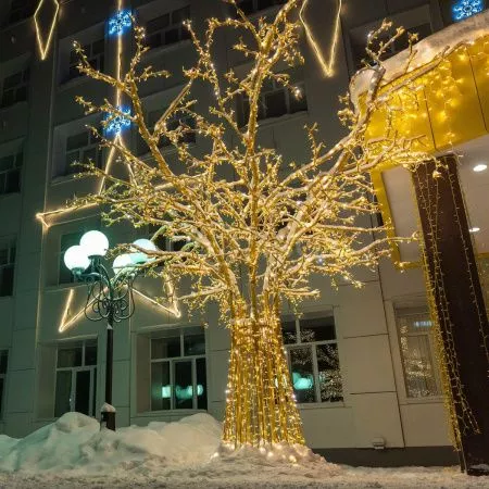 Уличное светодиодное дерево «Ветвистое»